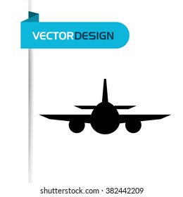 airplane icon design 