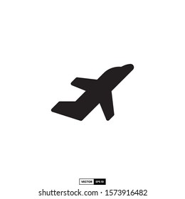Airplane icon, design inspiration vector template for interface and any purpose