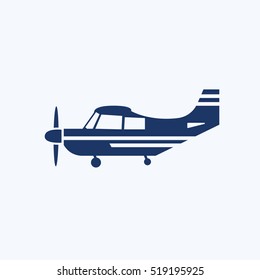 Airplane icon design,clean vector