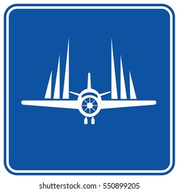 Airplane icon design,clean vector