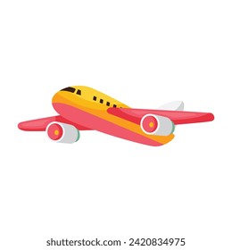 Flugzeugsymbol entworfen. Vektordesign