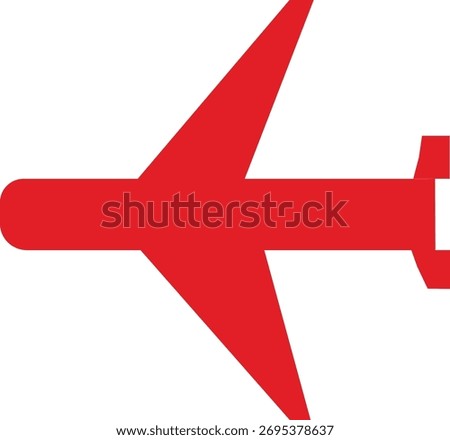 Airplane Icon Destine For Use to Logo's