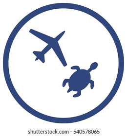 airplane Icon, flat design style