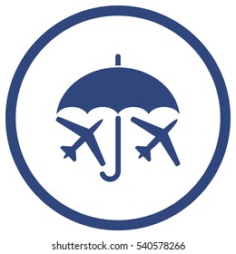 airplane Icon, flat design style