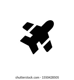 Airplane Icon , Flight Logo, E-Commerce Symbol .


