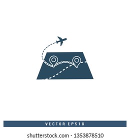 airplane icon flight symbol