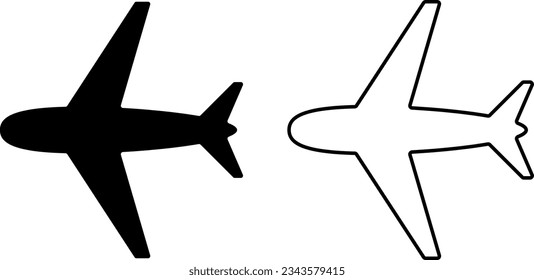 Airplane icon. Flight transport symbol. Travel,Holiday symbol