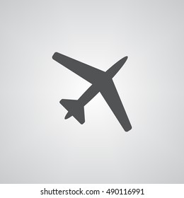 airplane icon illustration isolated vector sign symbol
