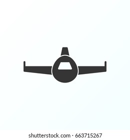 Airplane  icon illustration isolated vector sign symbol