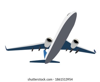 Airplane Icon Isolated On White Background Stock Vector (royalty Free 