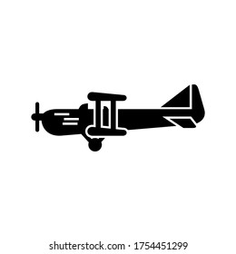 airplane icon or logo isolated sign symbol vector illustration - high quality black style vector icons
