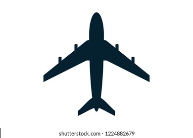 Airplane Icon Logo Vector
