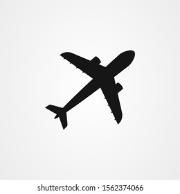 Airplane icon logo vector design