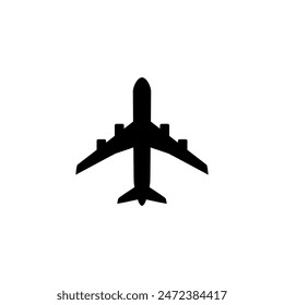 Airplane icon logo vector design