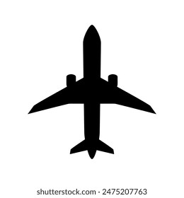 Airplane icon logo vector design