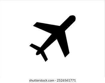 Airplane icon logo vector design . Vector eps10