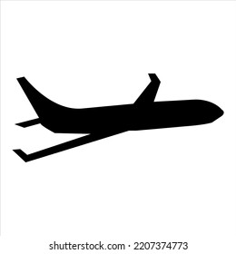 Airplane Icon Logo Vector Illustration. Icon-Set. Suitable for Web Design, Logo, Application.