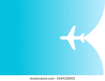 Airplane icon opening page. Air transport symbol. Airplane icon vector. Travel flat illustration. Travel symbol. Vector EPS 10