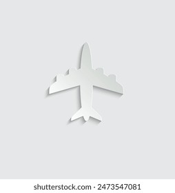 Airplane Icon plane icon vector