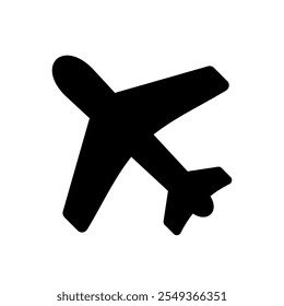 Airplane icon. Plane vector icon