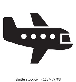 airplane icon, Ready to use in web design , apps, software and print. - Vector. Eps 10