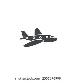 airplane icon set vector art