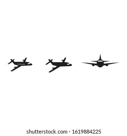 airplane icon set,symbol vector illustration 