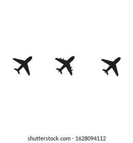 airplane icon set,symbol vector illustration 