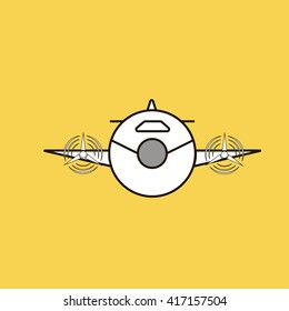 airplane icon. airplane sign