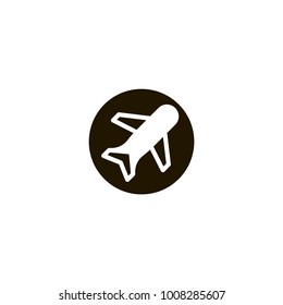 airplane icon. sign design