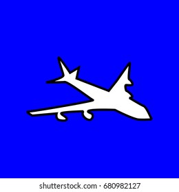 airplane icon , sign design