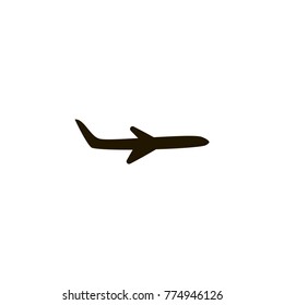 airplane icon. sign design