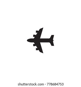 airplane icon. sign design