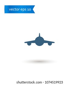 airplane. airplane icon. sign design. Vector EPS 10.