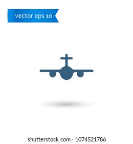 airplane. airplane icon. sign design. Vector EPS 10.