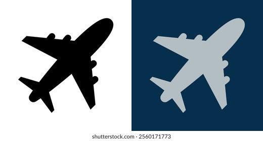 Airplane icon. Airplane sign and symbol. Transport. Travel. Hot tour. Plane tickets. Travel agency.