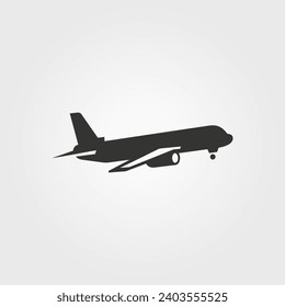 Airplane icon - Simple Vector Illustration