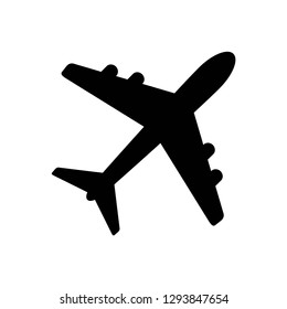 airplane icon symbol vector