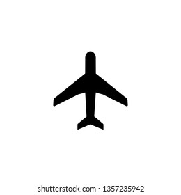 Airplane Icon Airplane Symbol Vector Stock Vector Royalty Free 1357235942