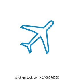 airplane icon. airplane symbol vector