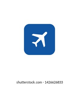 airplane icon. airplane symbol vector