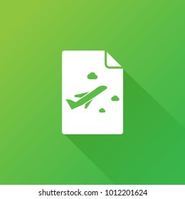 airplane icon for travel