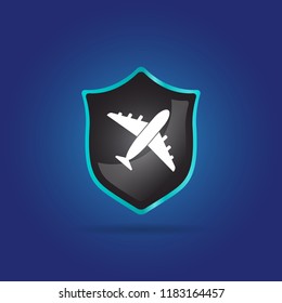 airplane icon for travel