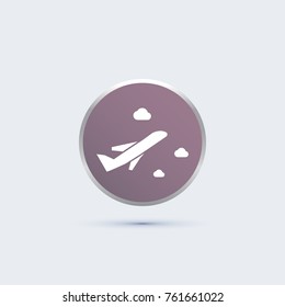 airplane icon for travel