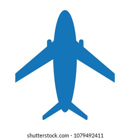 Airplane icon vector