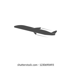 Airplane icon . Vector