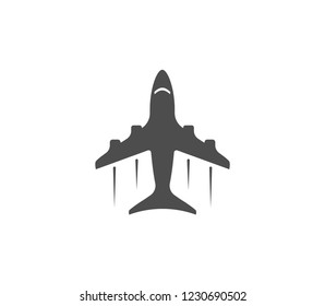 Airplane icon . Vector