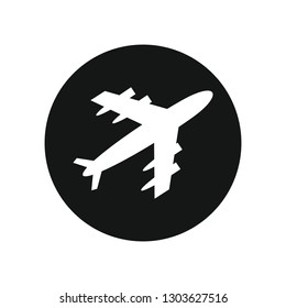 airplane icon vector