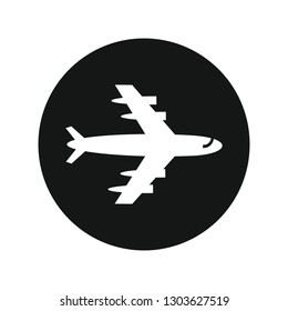 airplane icon vector