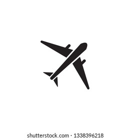 airplane icon vector